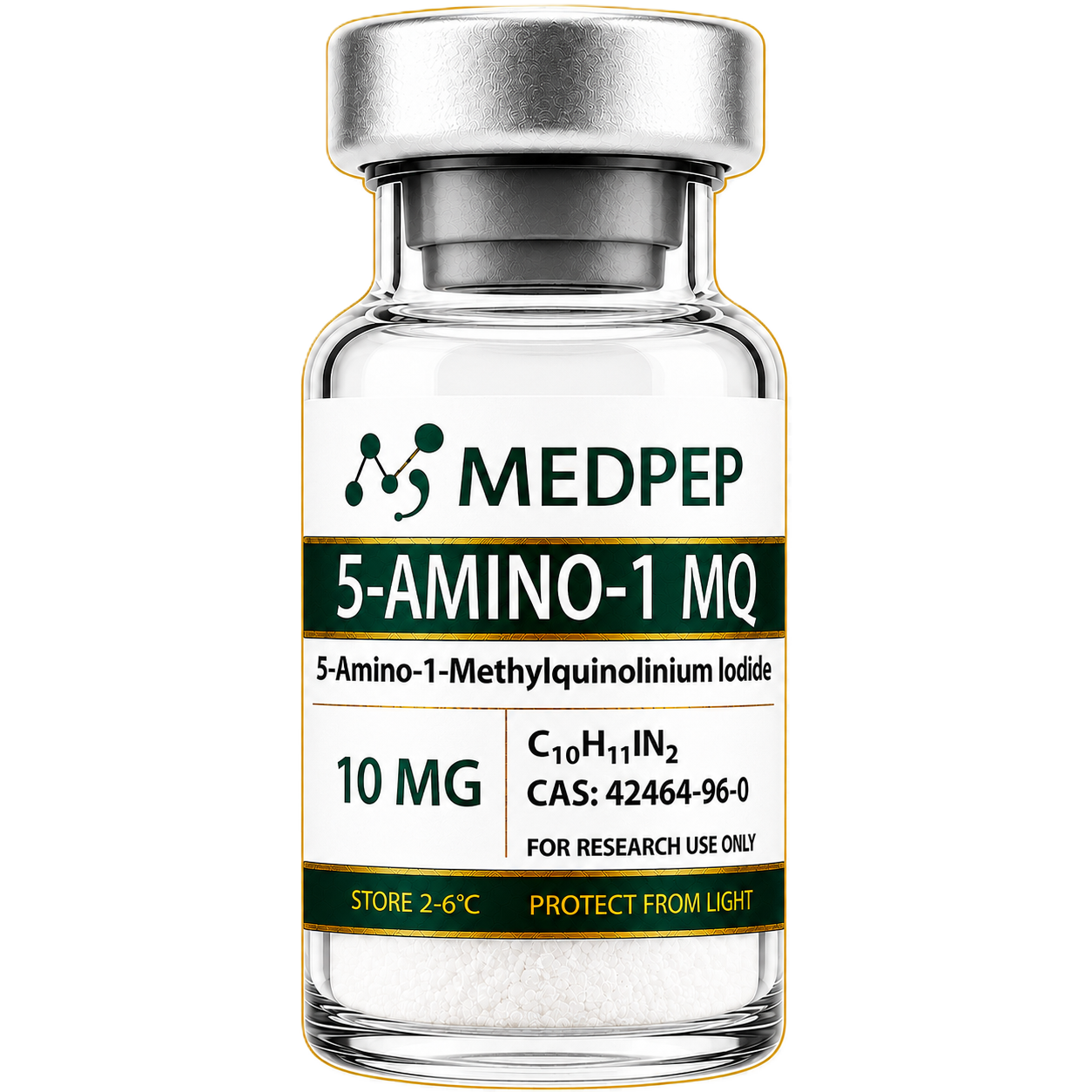 MedPep 5-Amino-1MQ research vial