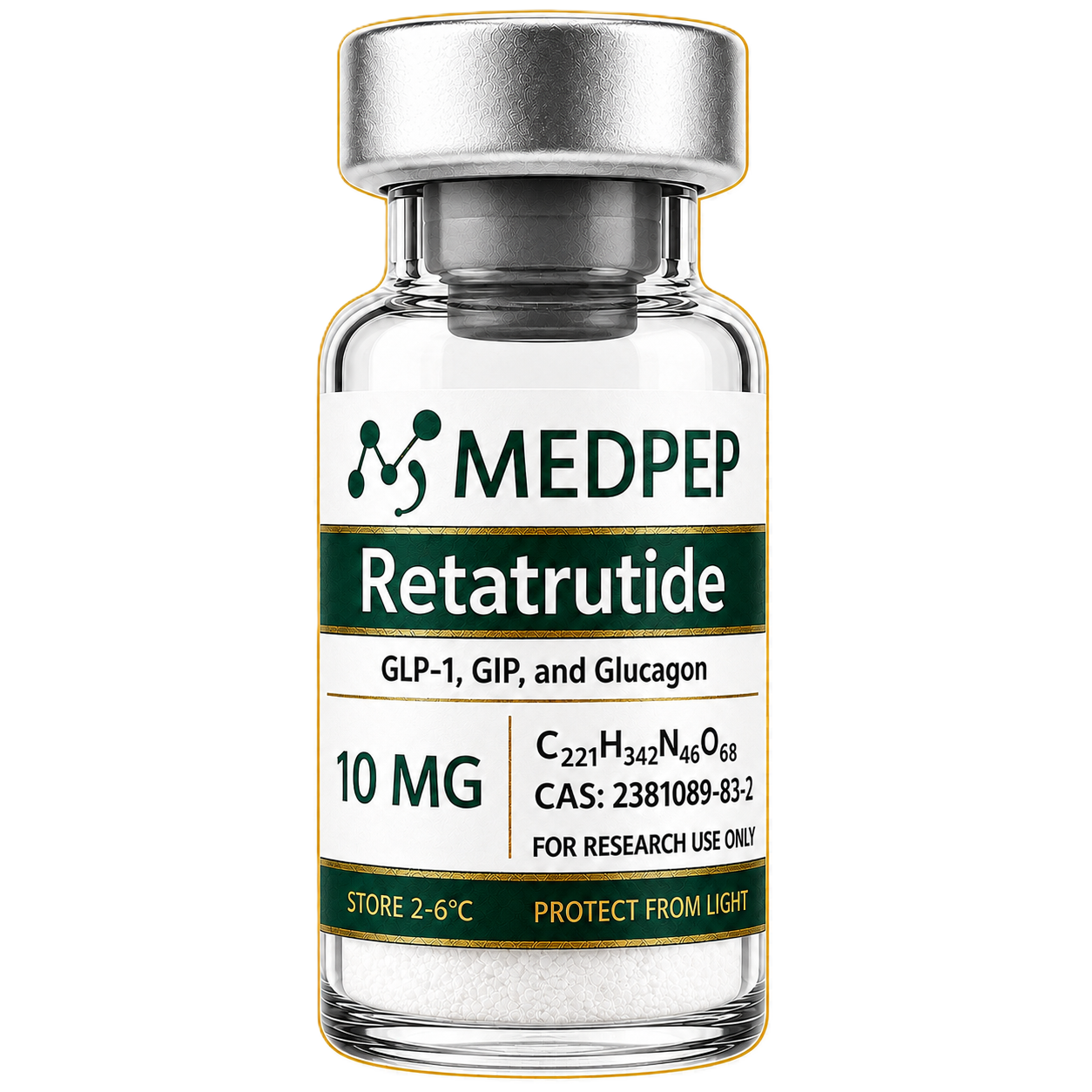 MedPep Retatrutide research vial